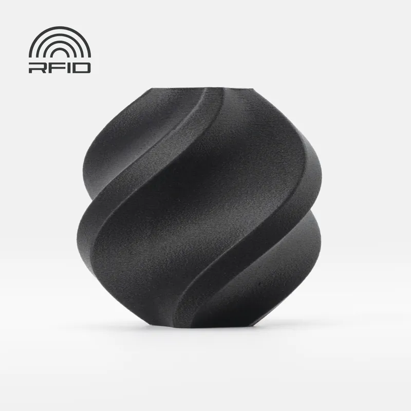 Víkendová Akce Bambu Lab filament PETG-CF, with spool, 1kg Černá - Black