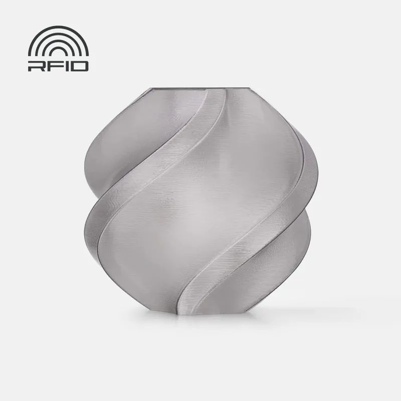 Cenová Bomba Bambu Lab Filament PETG Translucent 1kg, Refill Šedá - Gray