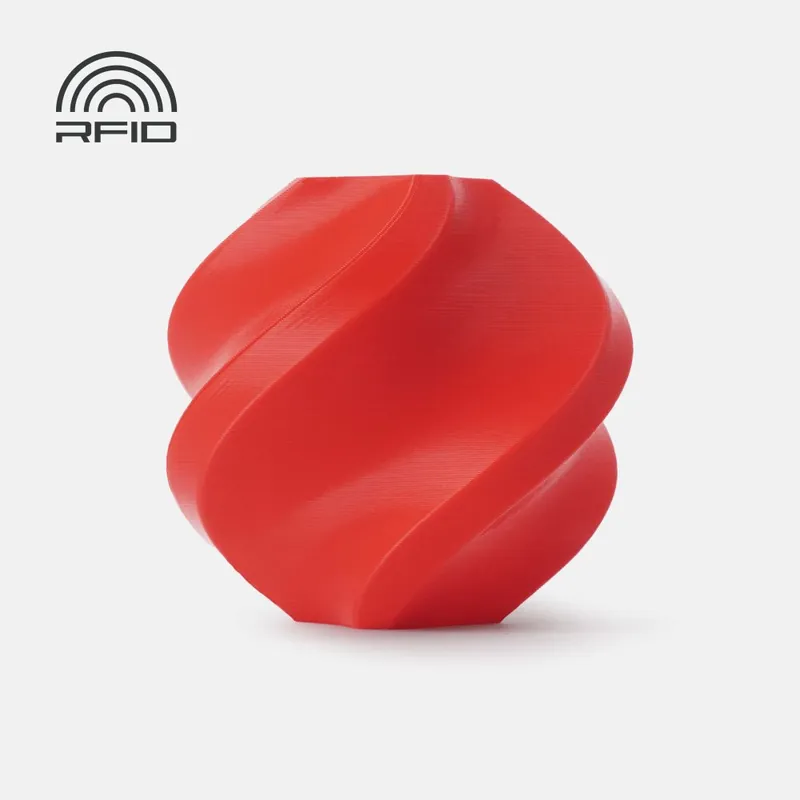 Cenová Bomba Bambu Lab Filament PLA Basic 1.75, 1kg Refill Červená - Red