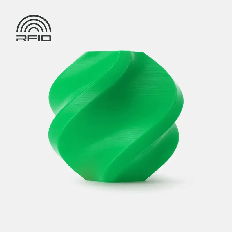 Víkendová Akce Bambu Lab Filament PLA Basic 1kg, Refill Zelená - Bambu Green