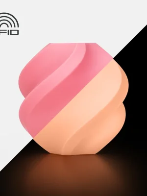 Bambu Lab Filament PLA Glow, with spool, 1kg Pink - Růžová Ihned K Objednání