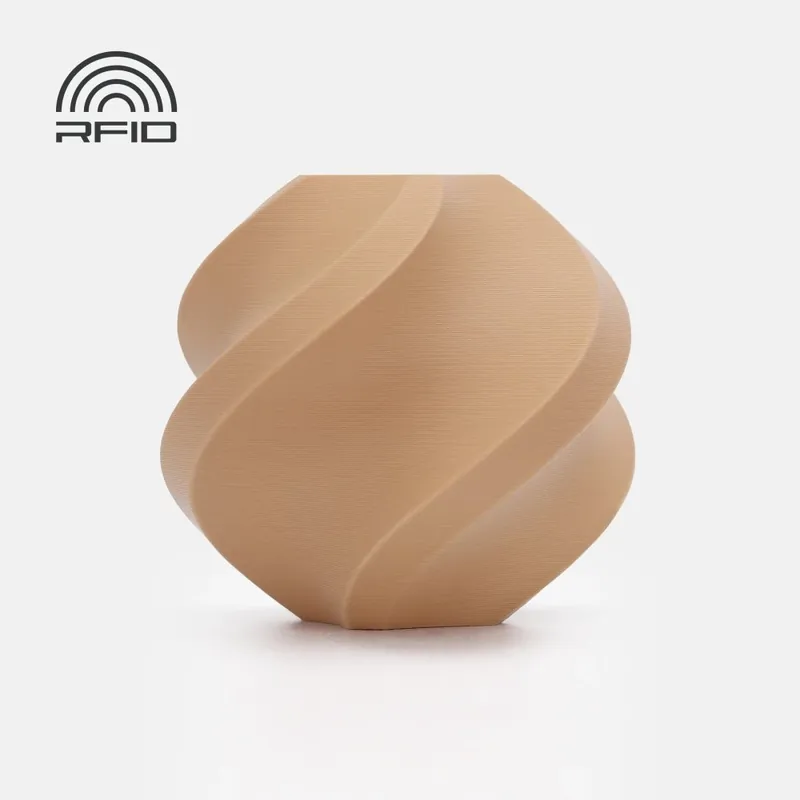 Bambu Lab Filament PLA Matte 1kg, ReFill Hnědá - Caramel Nejprodávanější