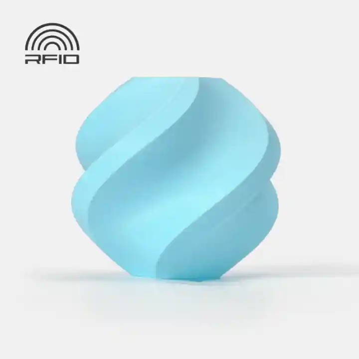 Bambu Lab Filament PLA Matte 1kg, ReFill Modrá - Ice Blue Nízká Cena