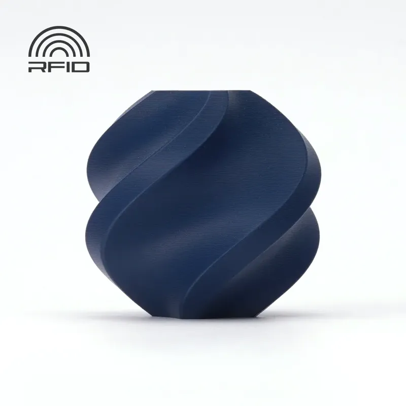 Nakupujte Hned Bambu Lab Filament PLA Matte, with spool, 1kg Modrá - Dark Blue
