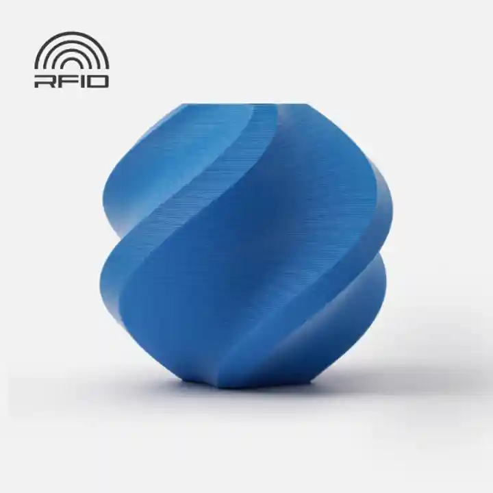 Vysoce Kvalitní Bambu Lab Filament PLA Matte, with spool, 1kg Modrá - Marine Blue