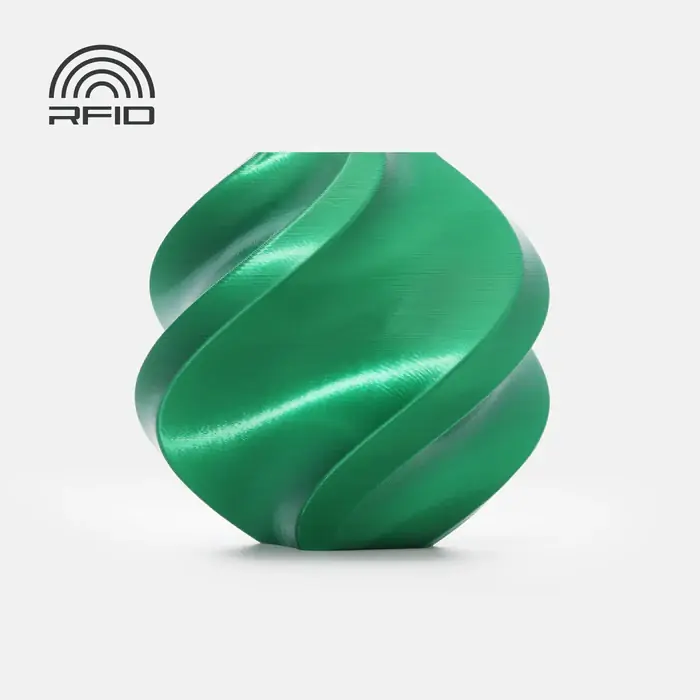 Bambu Lab filament PLA Silk+, 1kg with spool Candy Green Ihned K Objednání