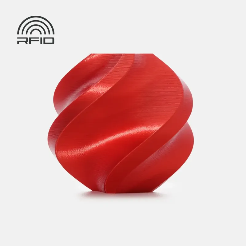 Bambu Lab filament PLA Silk+, 1kg with spool Candy Red Časově Omezené