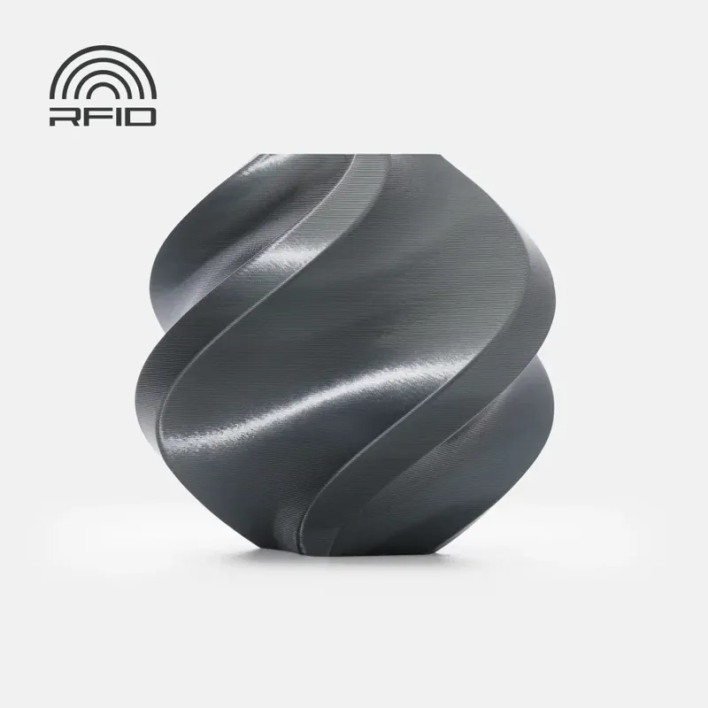 Nejlepší Cena Bambu Lab filament PLA Silk+, 1kg with spool Titan Gray