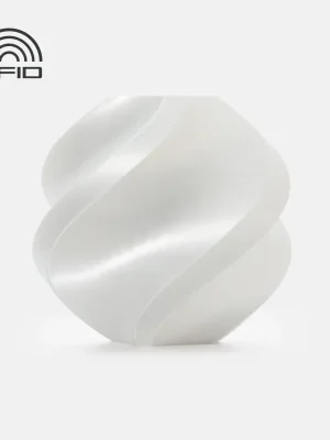 Must-Have Bambu Lab filament PLA Silk+, 1kg with spool White
