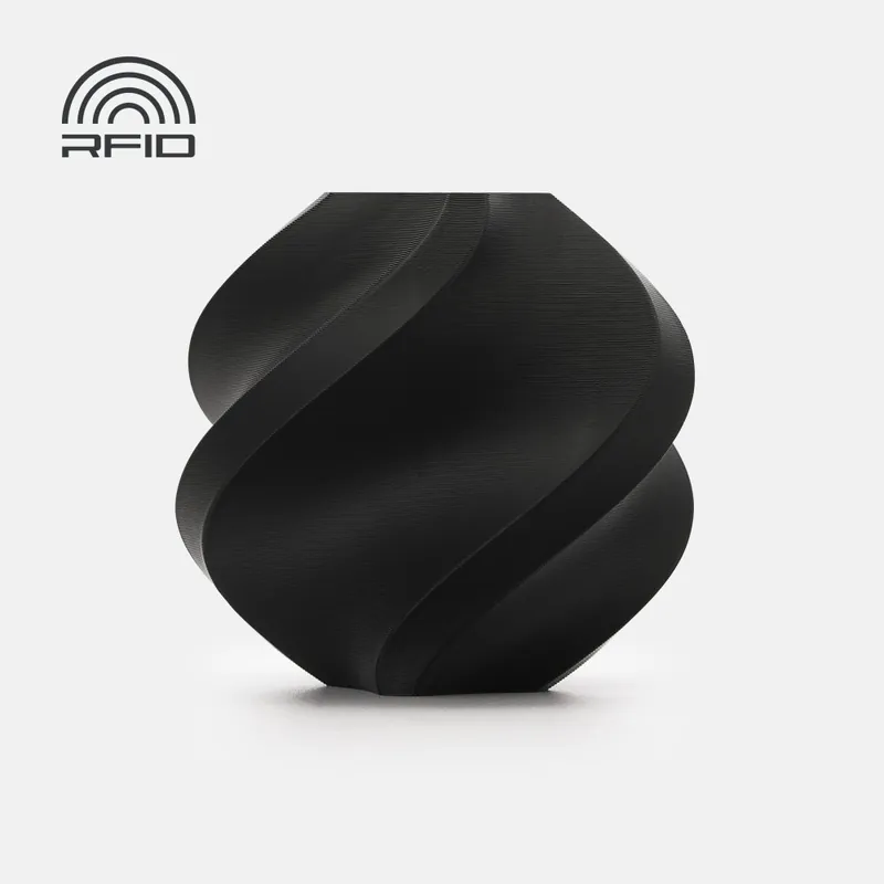 Bambu Lab Filament PLA Tough+ 1kg, Refill Černá - Black Ověřený