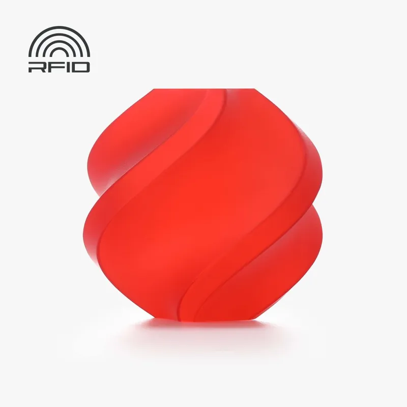 Časově Omezené Bambu Lab Filament PLA Translucent 1kg, with spool Červená - Red