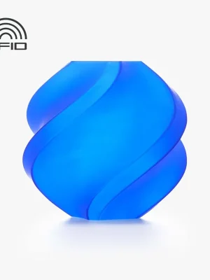 Bambu Lab Filament PLA Translucent 1kg, with spool Modrá - Blue Poslední Šance