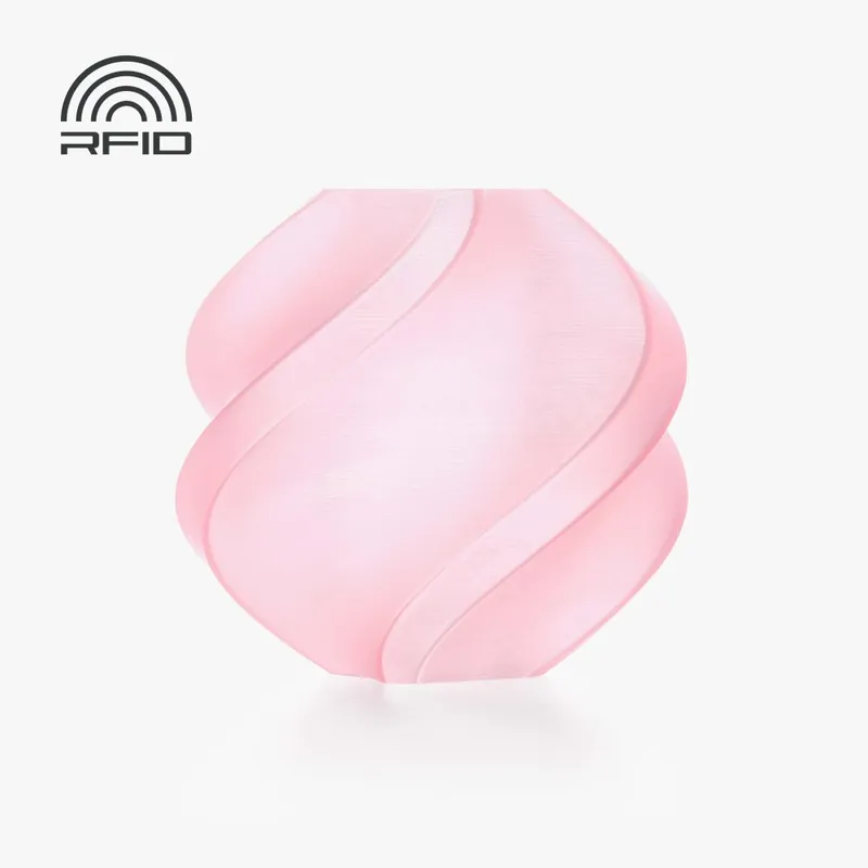 Bambu Lab Filament PLA Translucent 1kg, with spool Růžová - Cherry Pink Aktuální