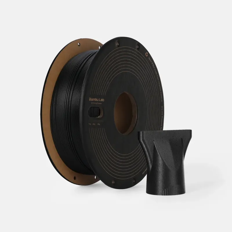 Expresní Doručení Bambu Lab filament PPA-CF, with spool, 0.75kg Černá - Black