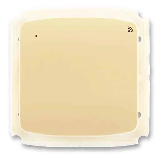 Akční Cena Vysílač RF signálu s krátkocestným ovladačem, nástěnný 868 MHz ABB Tango 3299A-A11908 D béžová