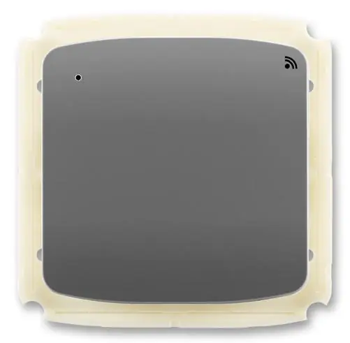 Originální Vysílač RF signálu s krátkocestným ovladačem, nástěnný 868 MHz ABB Tango 3299A-A11908 S2 kouřová šedá