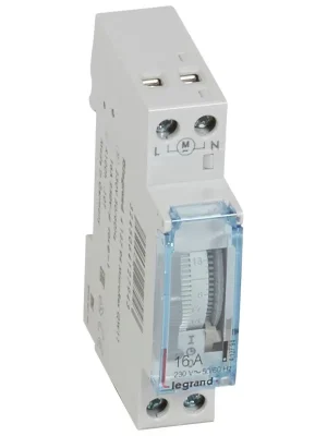 Kup Teď LEGRAND Hodiny spínací 412794 Analogové týdenní se zálohou 16A 230V IP20