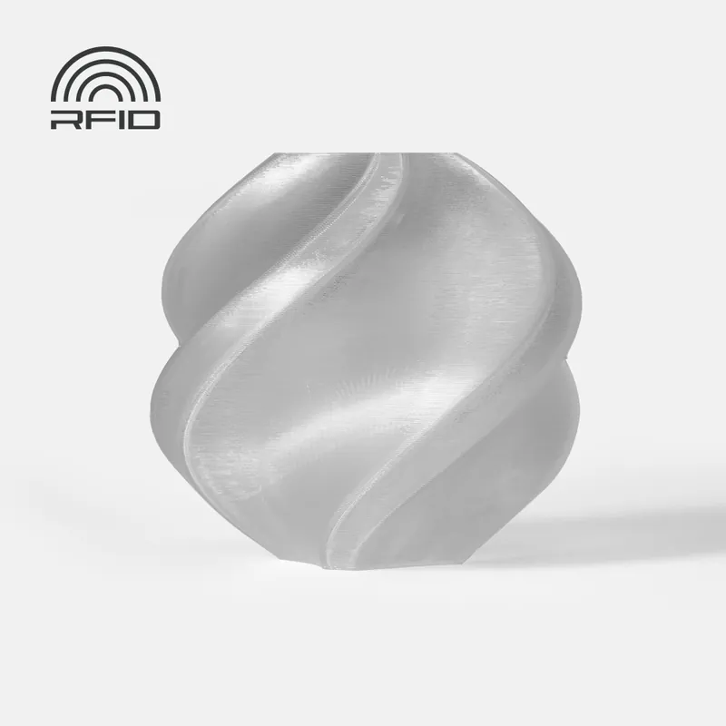 Bezpečná Platba Bambu Lab Filament PETG Translucent 1kg, with spool Čirá - Transparent