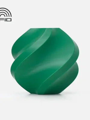 Nová Kolekce Bambu Lab PLA Basic 1kg, Refill Zelená - Mistletoe Green
