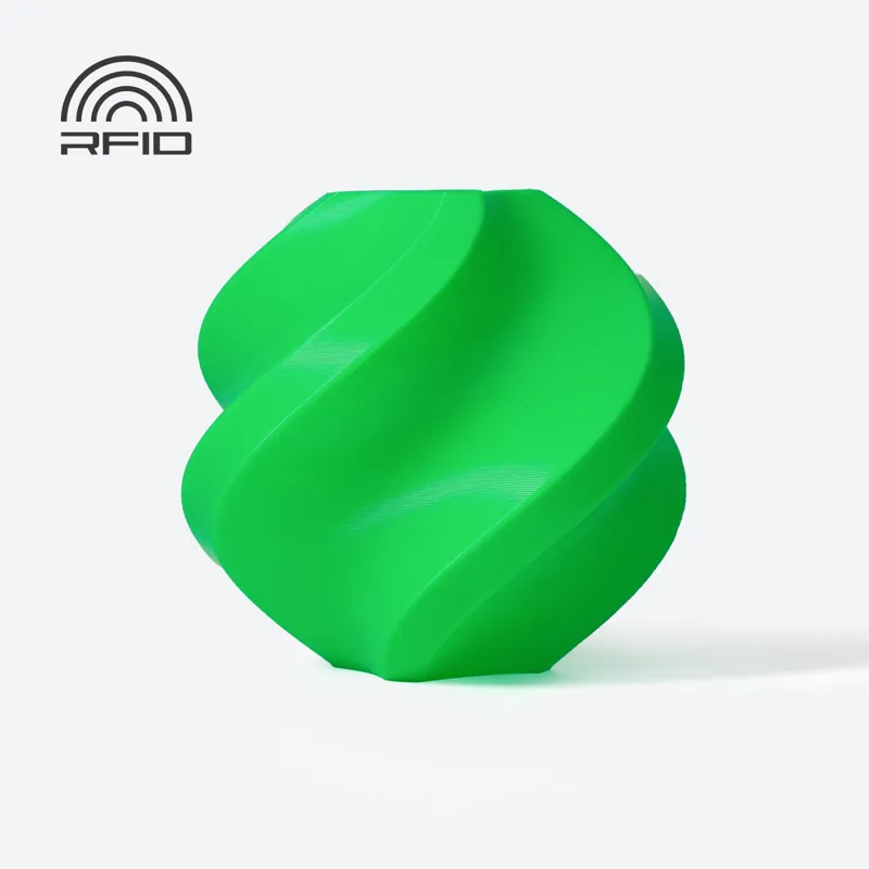 Bambu Lab PLA Basic 1kg, with spool Zelená - Bambu Green Výhodná Nabídka