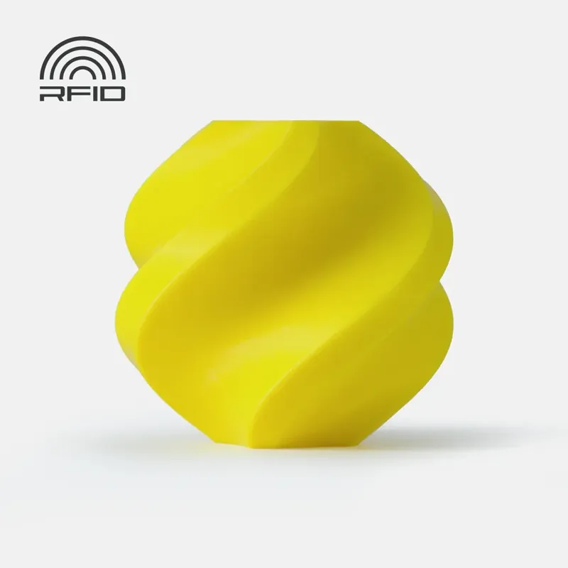 Bambu Lab PLA Basic 1kg, with spool Žlutá - Yellow Nová Kolekce