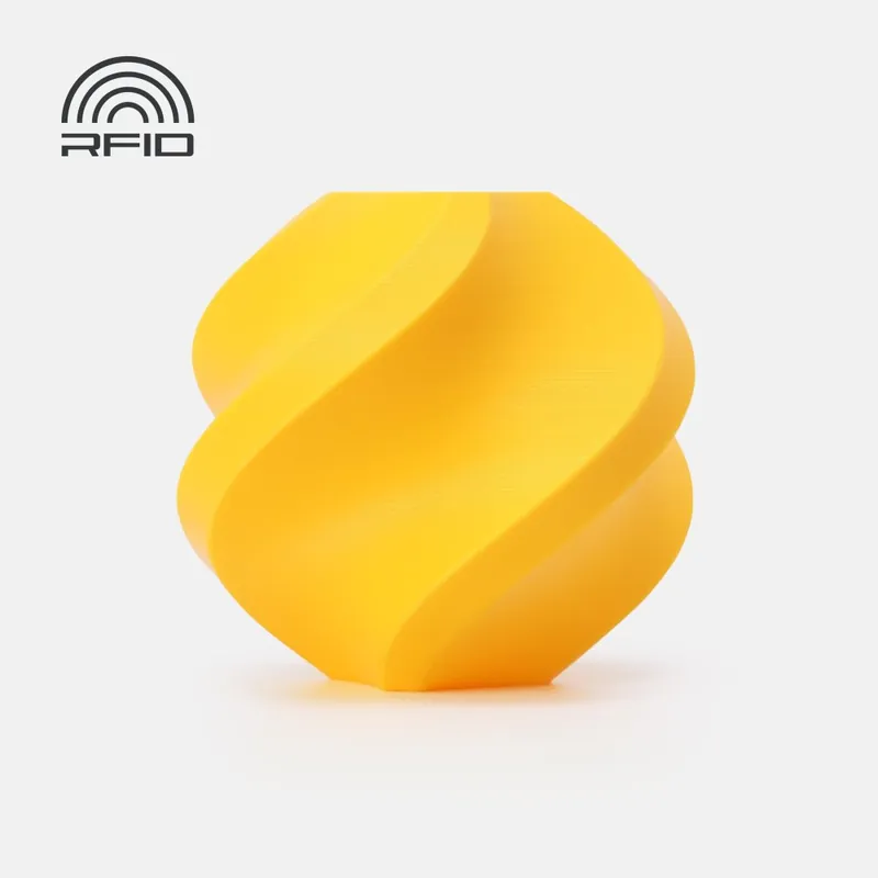 Akční Nabídka Bambu Lab PLA Basic 1kg, with spool Žlutá - Sunflower Yellow