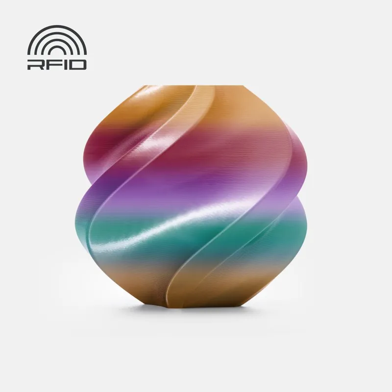 Bambu Lab PLA Silk Multi-Color with spool, 1kg Dawn Radiance Nejlepší Cena