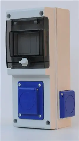 Pouze Dnes SCAME Skříň Block 1 632 3x230V