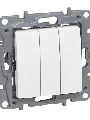 LEGRAND Vypínač NILOÉ 764503 č.1 3P bílá Zlevněný