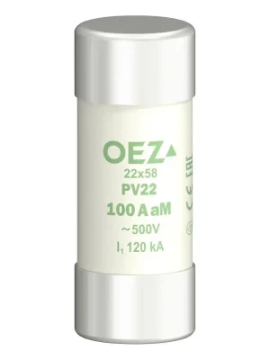 Originální OEZ Pojistka válcová 100A PV22-AM