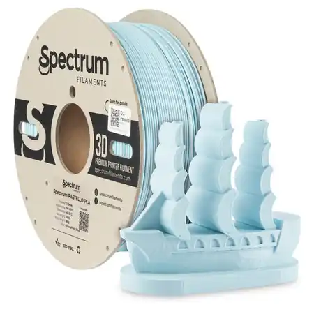 Značkový Spectrum filament Pastello PLA 1.75mm 1kg ATMOSPHERIC BLUE