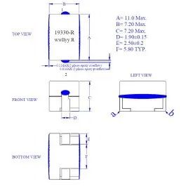 Lt 300nH R1107 CTX01-19330-R Vysoce Kvalitní