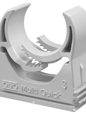 Tovární Cena OBO BETTERMANN Příchytka Multi-Quick 25-28,5mm PA světle šedá