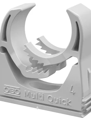 OBO BETTERMANN Příchytka Multi-Quick 31-37mm PA světle šedá Nová Kolekce
