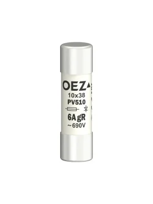 Akční Nabídka OEZ Pojistková vložka,PV510 6A gR