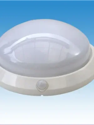 Levný FUB Svítidlo LED MARINA 60W E27 s čidlem plast IP44