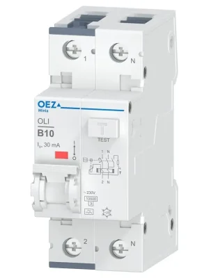 Časově Omezené OEZ Chránič 10B/1N/0,03-A OLI