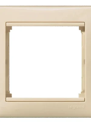 LEGRAND Rámeček VALENA 774351 jednonásobný béžová Ihned K Objednání