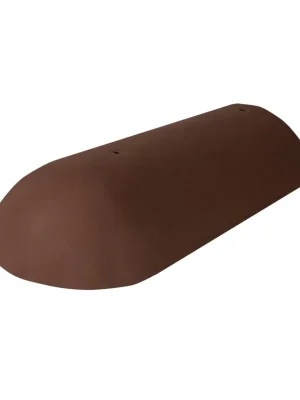 Hřebenáč koncový Bramac Novo s vrutem tmavohnědá Vysoce Kvalitní