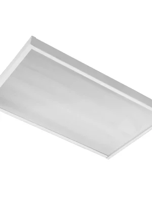 MODUS Svítidlo MEGA LED 650mm, širokozářič, prizma kryt PC, 4x LED 840, závěsné, IK10,zdroj 2100mA nestmívatelný, s předř. skříní Akční Cena