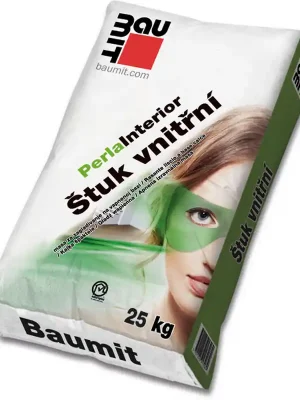 Novinka Omítka štuková Baumit PerlaInterior 0,6 mm 25 kg