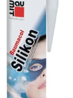 Tmel silikonový sanitární Baumit Baumacol Silikon white 310 ml Top Prodej