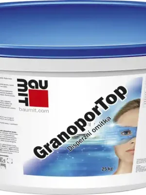 Omítka disperzní Baumit GranoporTop škrábaná 1,5 mm 25 kg Akční Cena