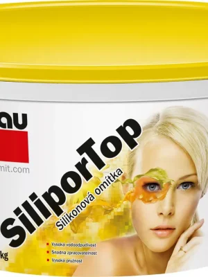 Omítka silikonová Baumit SiliporTop škrábaná 1,5 mm 25 kg Dokud Zásoby Vydrží
