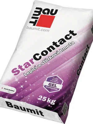 Hmota lepicí a stěrková Baumit StarContact 25 kg Výprodej