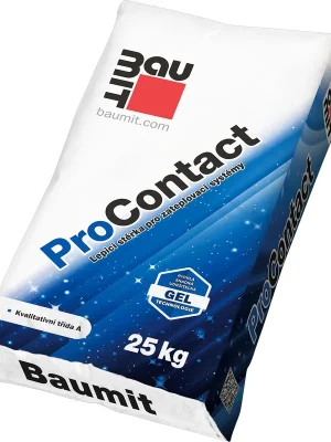 Novinka Hmota lepicí a stěrková Baumit ProContact 25 kg