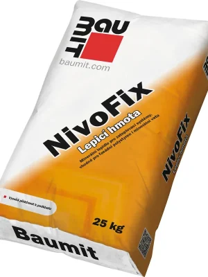 Nejlepší Volba Hmota lepicí Baumit NivoFix bílá 25 kg