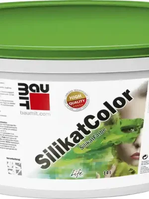 Barva fasádní silikátová Baumit SilikatColor probarvená 14 l Super Cena