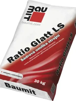 Omítka sádrová Baumit Ratio Glatt LS hlazená 30 kg Nakupujte Hned