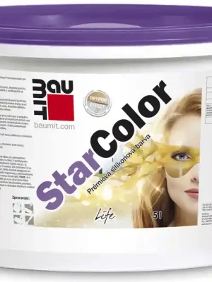 Barva fasádní silikonová Baumit StarColor probarvená 5 l Pouze Dnes